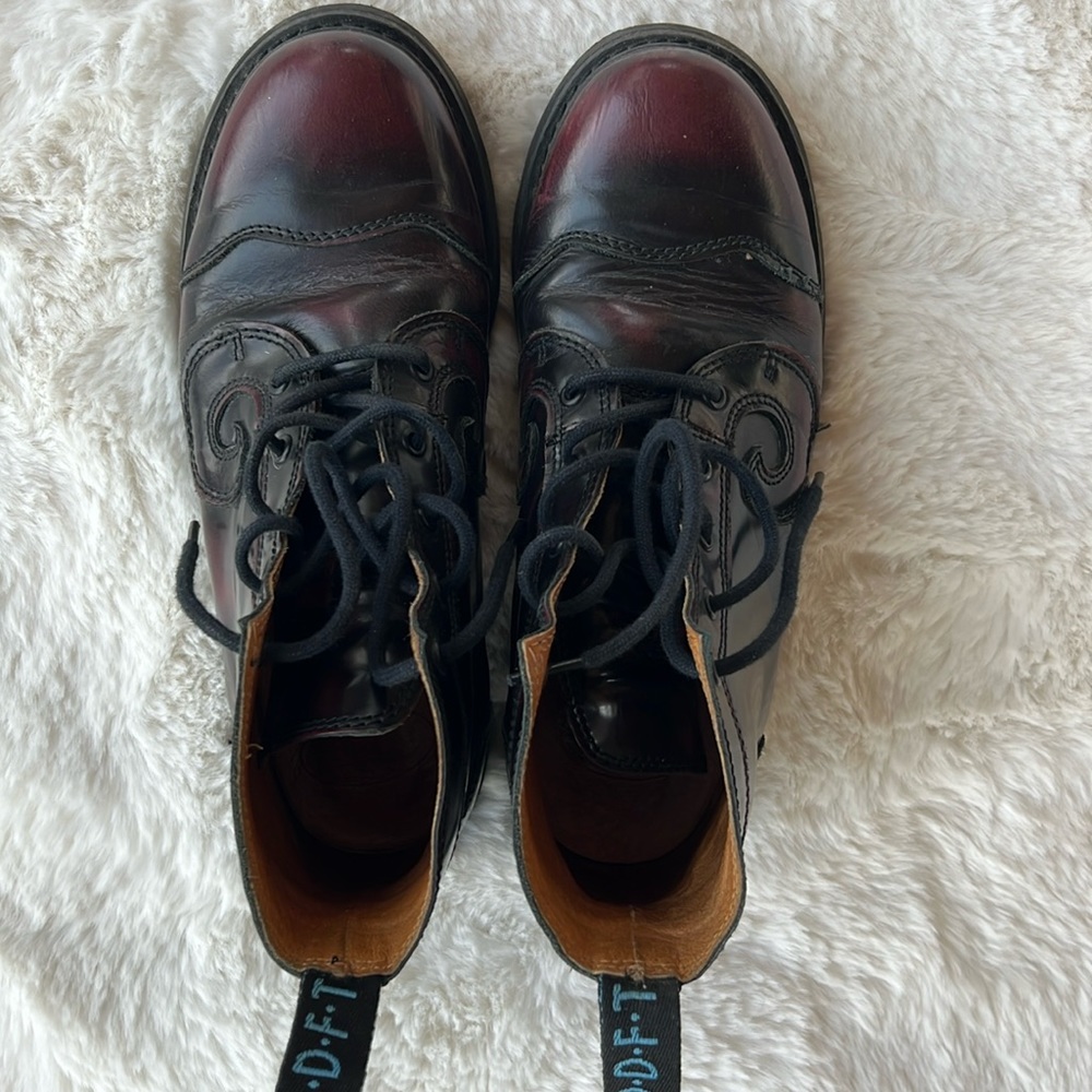 Fluevog Derby Swirl 5-eye Boots